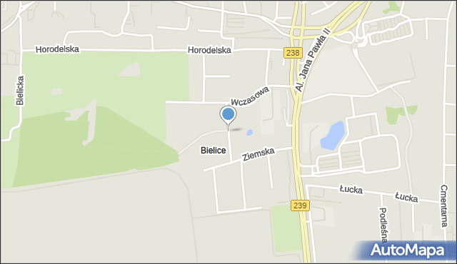 Bydgoszcz, Rynarzewska, mapa Bydgoszczy