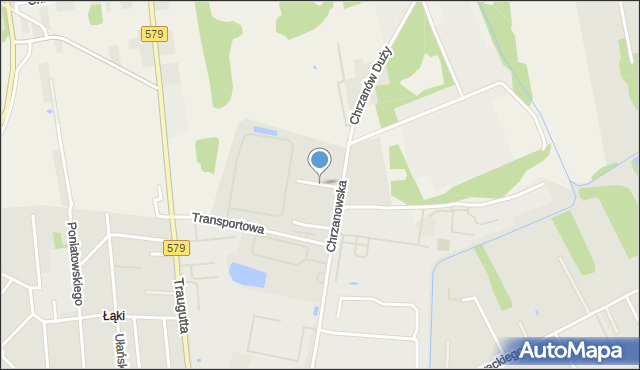 Grodzisk Mazowiecki, Rybitwy, mapa Grodzisk Mazowiecki