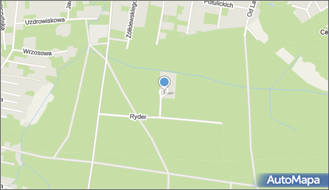 Konstancin-Jeziorna, Ryder Sue, mapa Konstancin-Jeziorna