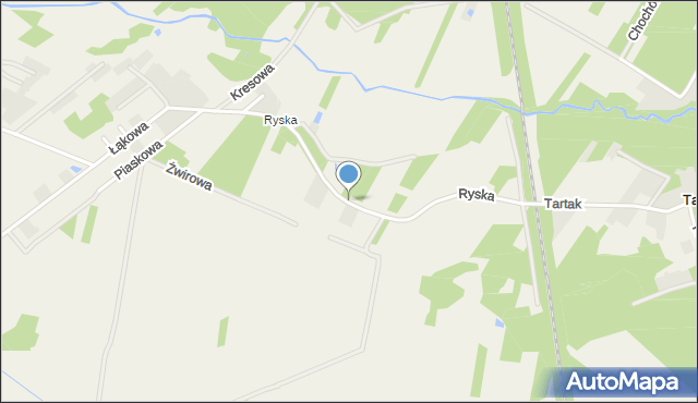 Maliszew gmina Mińsk Mazowiecki, Ryska, mapa Maliszew gmina Mińsk Mazowiecki