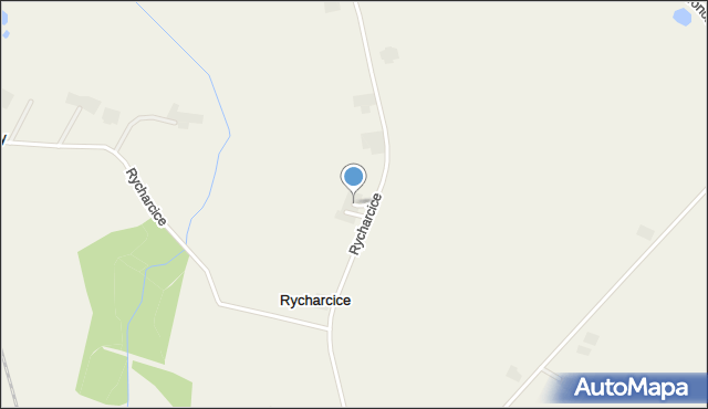 Rycharcice, Rycharcice, mapa Rycharcice