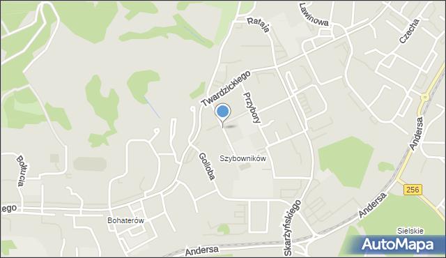 Bydgoszcz, Rzeźniackiego Wojciecha, mapa Bydgoszczy