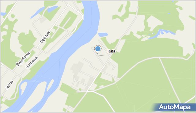 Kamieńczyk gmina Wyszków, Rzeczna, mapa Kamieńczyk gmina Wyszków