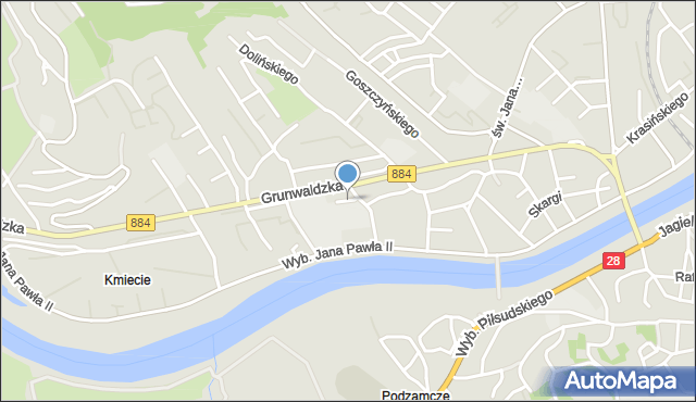 Przemyśl, Rzewuskiego Henryka, mapa Przemyśla