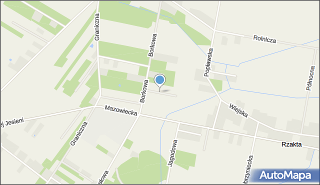 Rzakta, Rzakta, mapa Rzakta