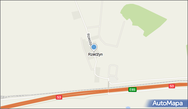 Rzeczyn, Rzeczyn, mapa Rzeczyn