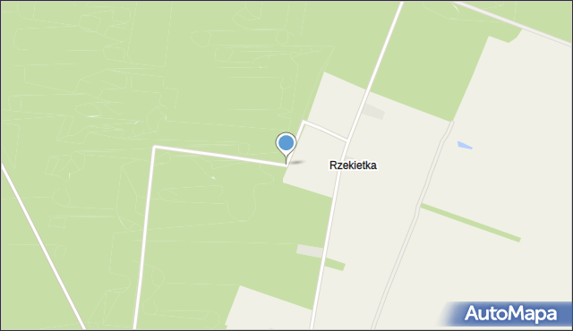 Rzekietka, Rzekietka, mapa Rzekietka