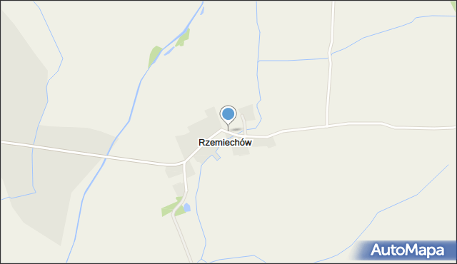 Rzemiechów, Rzemiechów, mapa Rzemiechów