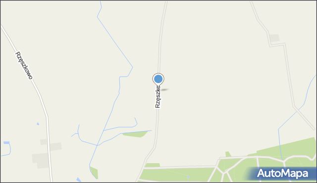 Rzęszkowo, Rzęszkowo, mapa Rzęszkowo