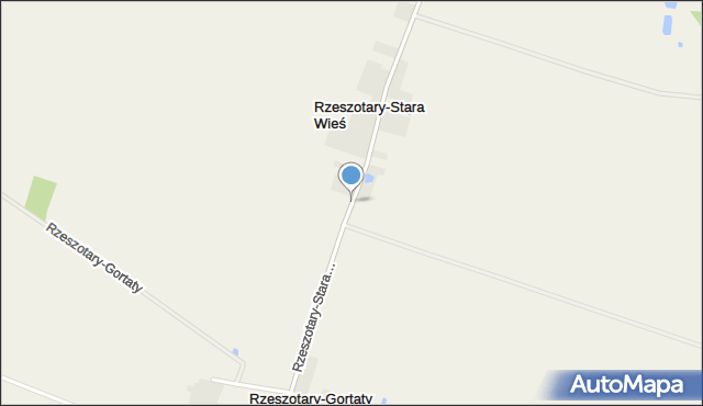 Rzeszotary-Stara Wieś, Rzeszotary-Stara Wieś, mapa Rzeszotary-Stara Wieś