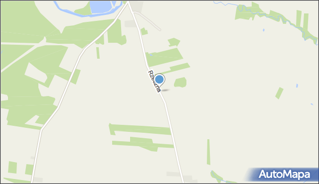 Skrzynno gmina Wieniawa, Rzeczna, mapa Skrzynno gmina Wieniawa