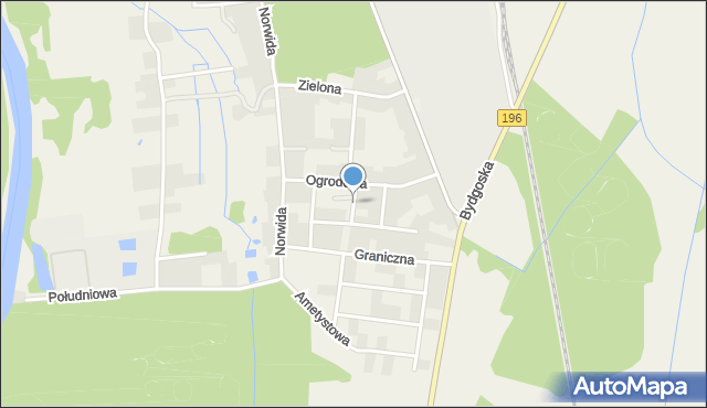 Bolechowo-Osiedle, Sadowa, mapa Bolechowo-Osiedle