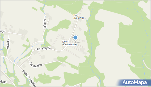 Dulowa, Sadowa, mapa Dulowa