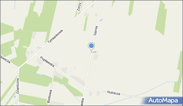 Rzakta, Sarnia, mapa Rzakta