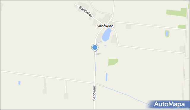 Sadówiec, Sadówiec, mapa Sadówiec