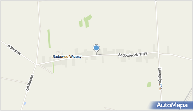 Sadowiec-Wrzosy, Sadowiec-Wrzosy, mapa Sadowiec-Wrzosy