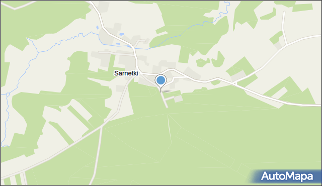 Sarnetki, Sarnetki, mapa Sarnetki