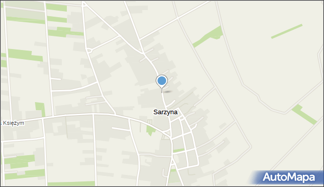 Sarzyna, Sarzyna, mapa Sarzyna