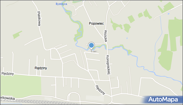 Sędziszów Małopolski, Sapeckiego Pawła, ks., mapa Sędziszów Małopolski