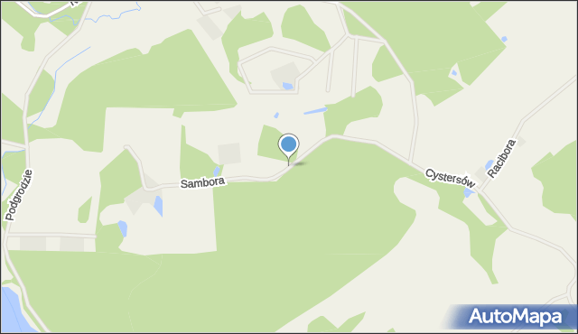 Trzepowo gmina Przywidz, Sambora, mapa Trzepowo gmina Przywidz