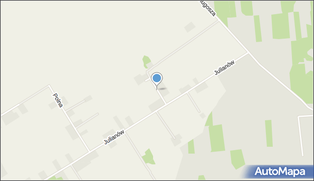 Waleńczów, Sadowa, mapa Waleńczów