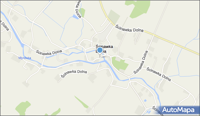 Ścinawka Dolna, Ścinawka Dolna, mapa Ścinawka Dolna