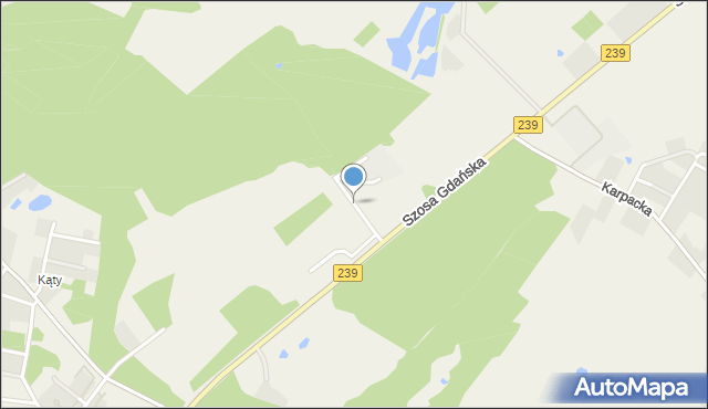 Żołędowo gmina Osielsko, Schmidta Alberta, dr., mapa Żołędowo gmina Osielsko