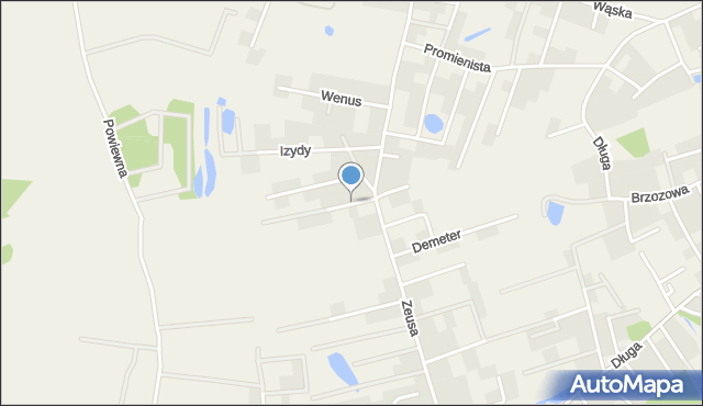 Mierzyn gmina Dobra (Szczecińska), Seleny, mapa Mierzyn gmina Dobra (Szczecińska)