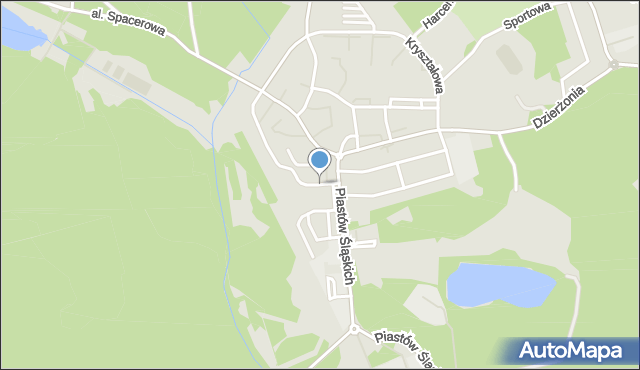 Mysłowice, Sempołowskiej Stefanii, mapa Mysłowice