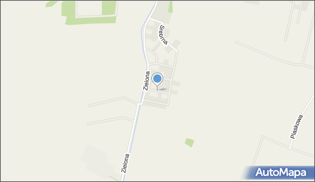 Redlica, Seledynowa, mapa Redlica