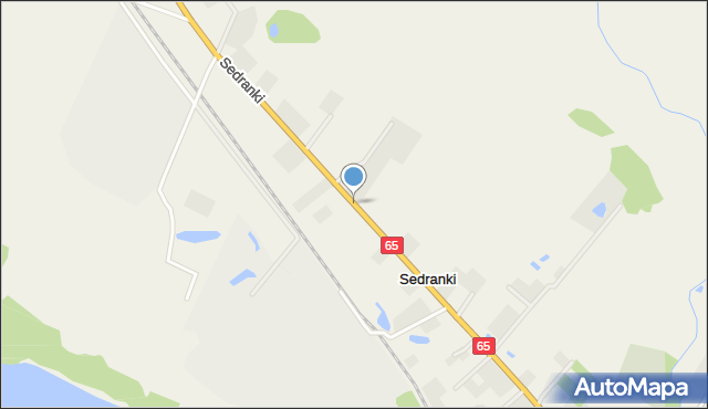 Sedranki, Sedranki, mapa Sedranki