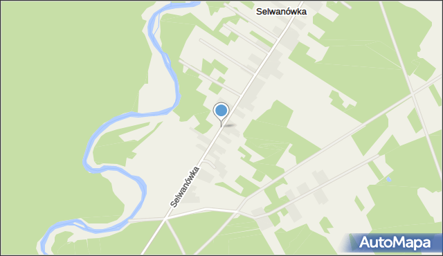 Selwanówka, Selwanówka, mapa Selwanówka