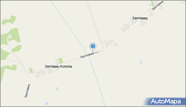 Serniawy, Serniawy, mapa Serniawy