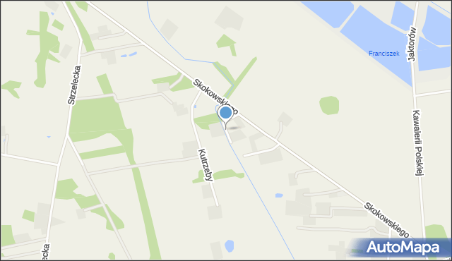 Jaktorów-Kolonia, Sikorskiego Władysława, gen., mapa Jaktorów-Kolonia