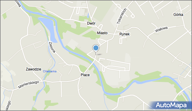 Jedlicze, Sienkiewicza Henryka, mapa Jedlicze