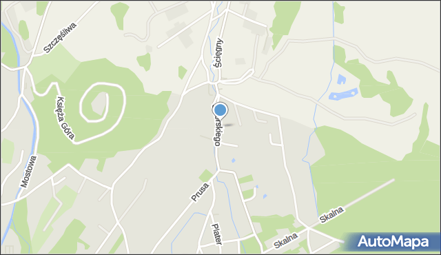 Karpacz, Sikorskiego Władysława, gen., mapa Karpacz