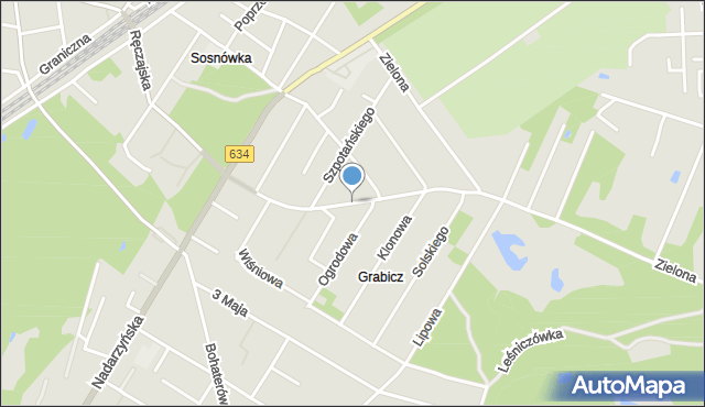 Kobyłka, Sienkiewicza Henryka, mapa Kobyłka