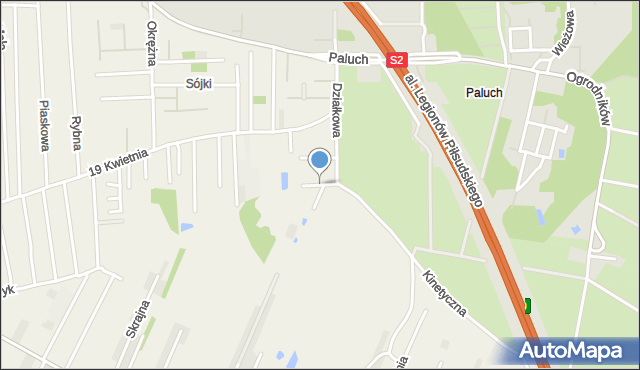 Rybie gmina Raszyn, Sienkiewicza Henryka, mapa Rybie gmina Raszyn