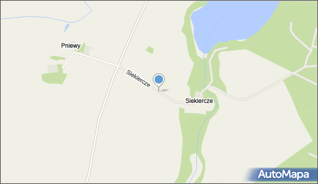 Siekiercze, Siekiercze, mapa Siekiercze