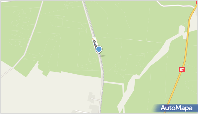 Siódmak gmina Szczytno, Siódmak, mapa Siódmak gmina Szczytno