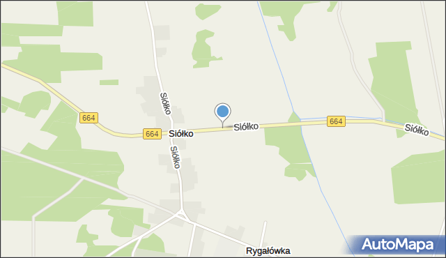 Siółko, Siółko, mapa Siółko