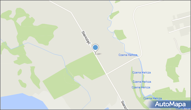 Suwałki, Sianożęć, mapa Suwałk