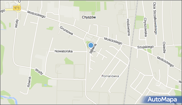 Tarnów, Siewna, mapa Tarnów