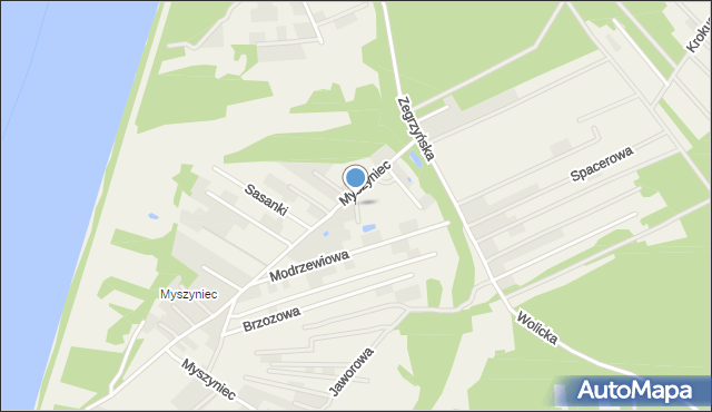 Arciechów gmina Radzymin, Skalista, mapa Arciechów gmina Radzymin