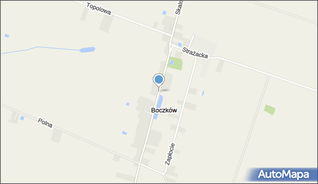 Boczków, Skalmierzycka, mapa Boczków