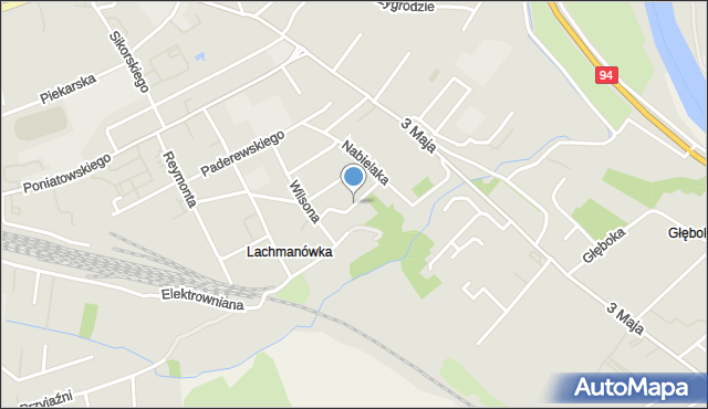 Jarosław, Skrzyneckiego Jana, gen., mapa Jarosławia