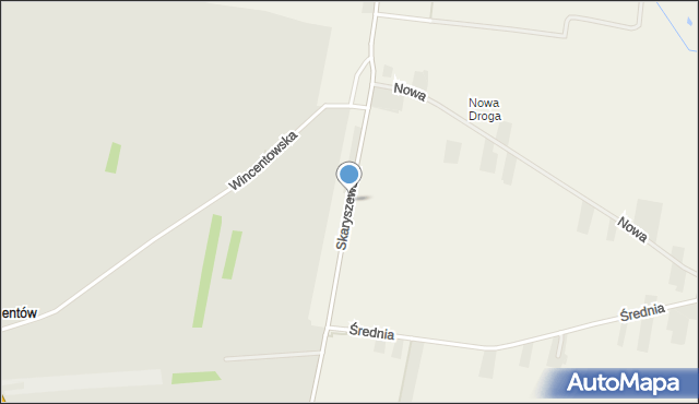 Maków gmina Skaryszew, Skaryszewska, mapa Maków gmina Skaryszew