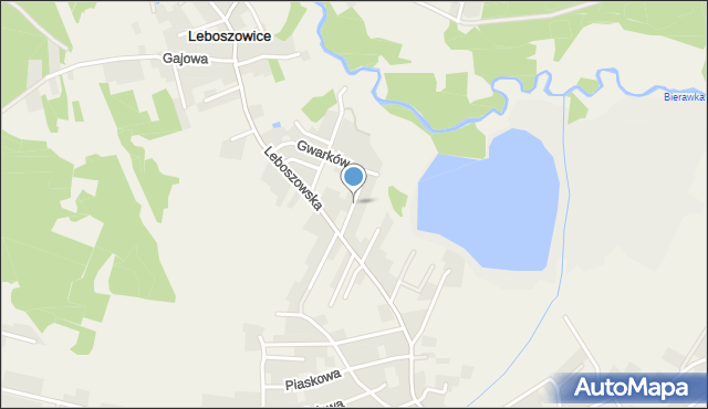 Pilchowice powiat gliwicki, Skarbnika, mapa Pilchowice powiat gliwicki