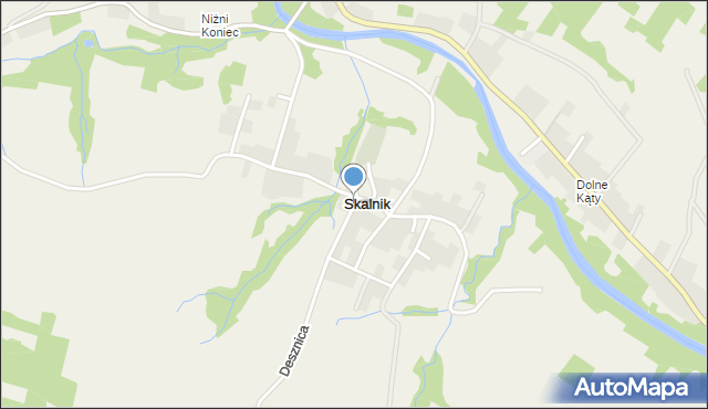Skalnik, Skalnik, mapa Skalnik