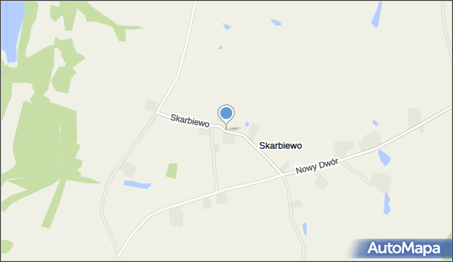 Skarbiewo, Skarbiewo, mapa Skarbiewo
